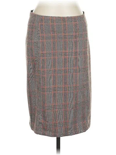 Pre-owned Liverpool Los Angeles Formal Skirt In Gray