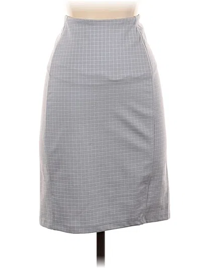 Pre-owned Liverpool Los Angeles Formal Skirt In Gray