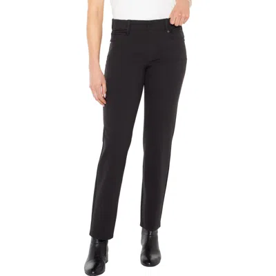 Liverpool Los Angeles Gia High Waist Slim Glider Pants In Black