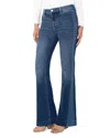 Liverpool Los Angeles Hannah Mid Rise Flare Leg Jeans In Ridgely In Blue