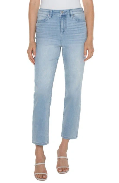 Liverpool Los Angeles High Waist Ankle Non-skinny Skinny Jeans In Clarkdale