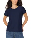 Liverpool Los Angeles Jacquard Tee In Blue
