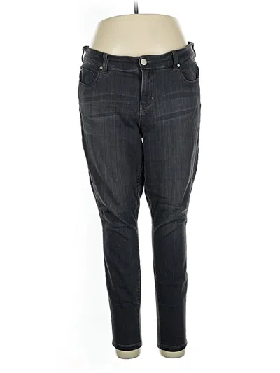 Pre-owned Liverpool Los Angeles Jeans In Black