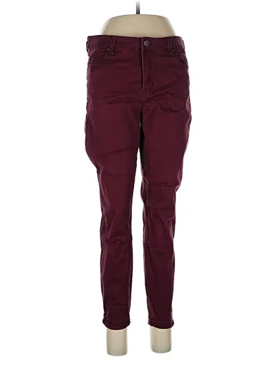 Pre-owned Liverpool Los Angeles Jeans In Burgundy