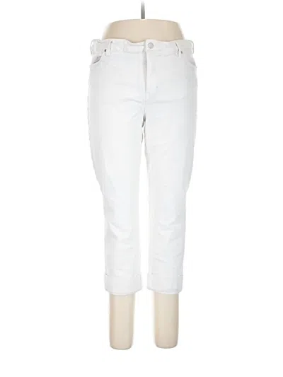 Pre-owned Liverpool Los Angeles Jeans In White