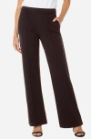 Liverpool Los Angeles Kayla Wide Leg Pull-on Trousers In Brown