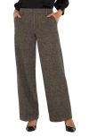 Liverpool Los Angeles Kelsey Herringbone Wide Leg Knit Pants