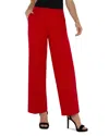 Liverpool Los Angeles Kelsey High Rise Wide Leg Pants In Tango Red