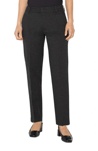 Liverpool Los Angeles Kelsey Knit Trousers In Black