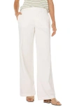 Liverpool Los Angeles Kelsey Wide Leg Knit Trousers In Bone