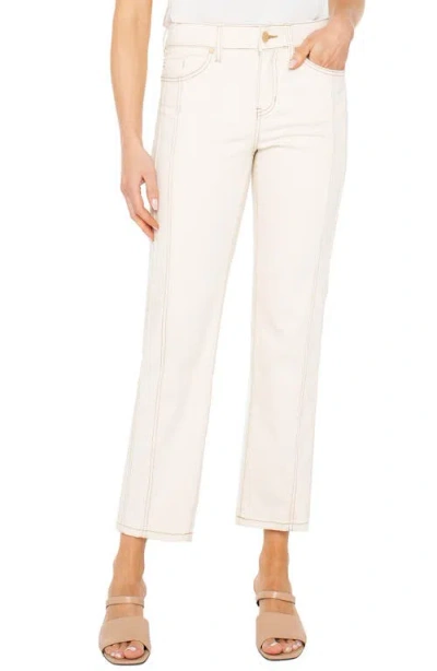 Liverpool Los Angeles Kennedy Ankle Straight Leg Jeans In Neutral
