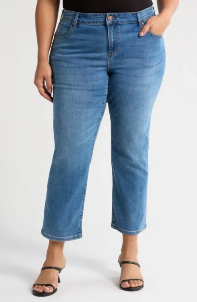 Liverpool Los Angeles Kennedy Crop Straight Leg Jeans In Temecula