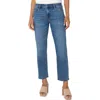 Liverpool Los Angeles Kennedy Mid Rise Ankle Straight Leg Jeans In Temecula