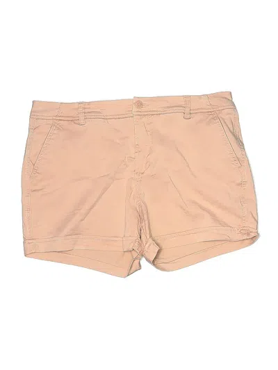 Pre-owned Liverpool Los Angeles Khaki Shorts In Brown