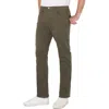 Liverpool Los Angeles Kingston Modern Straight Leg Jeans In Green