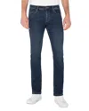 Liverpool Los Angeles Kingston Slim Straight French Terry Jeans In Blue