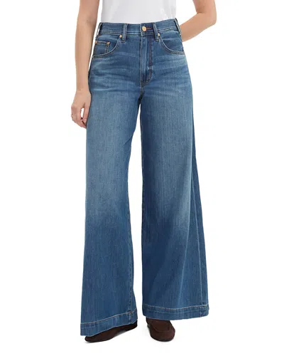 Liverpool Los Angeles Kit High Rise Wide Leg Jeans In Autumn Fade In Blue