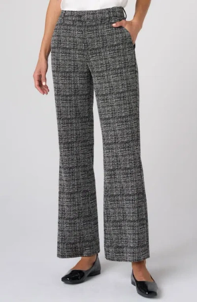 Liverpool Los Angeles Knit Flare Pants In Gray