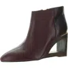 Liverpool Los Angeles Lax Womens Zipper Leather Wedge Boots In Blue