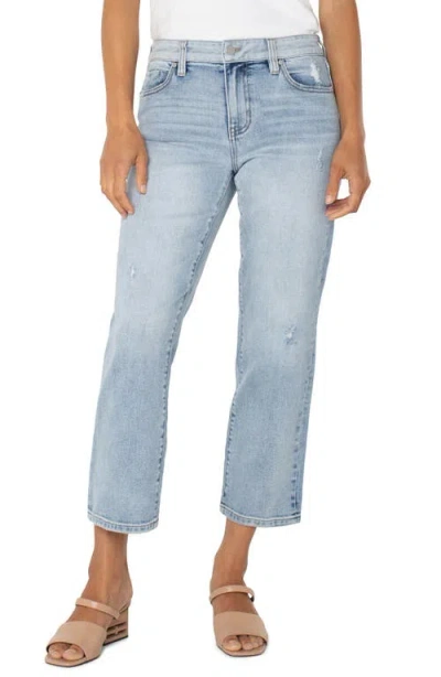 Liverpool Los Angeles Liv Crop Non-skinny Skinny Jeans In South Beach