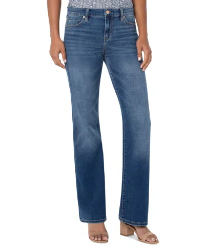LIVERPOOL LOS ANGELES LIVEPOOL LOS ANGELES WOMEN'S LUCY BOOTCUT MID-RISE JEANS