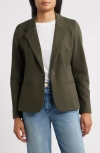 Liverpool Los Angeles Liverpool Fitted Knit Blazer In Green