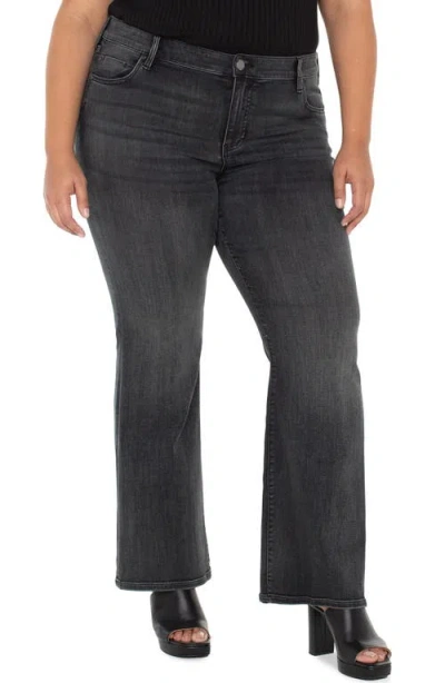 Liverpool Los Angeles Lucy Bootcut Jeans In Gray