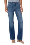 Liverpool Los Angeles Lucy Jeans Women Blue Denim Mid Rise Bootcut Leg Gbo538 In Blue