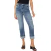 Liverpool Los Angeles Marley Distressed Girlfriend Jeans In Rio Hondo