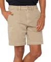Liverpool Los Angeles Stretch Cotton Shorts In Brown