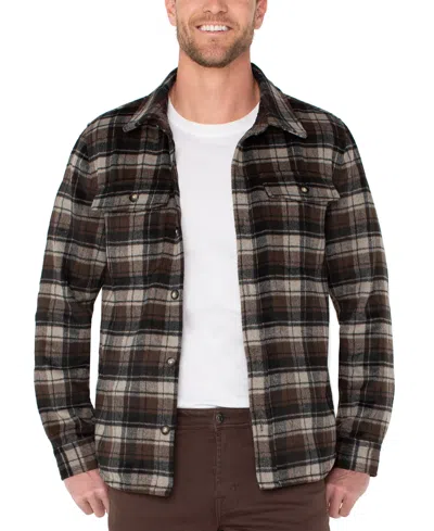 LIVERPOOL LOS ANGELES MEN'S REGULAR-FIT SHIRT JACKET