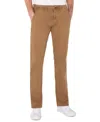 Liverpool Los Angeles Men's Relaxed Straight Pants In Brown