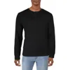 Liverpool Los Angeles Mens Slub Cotton Henley Shirt In Black