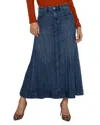 LIVERPOOL LOS ANGELES MERMAID DENIM MAXI SKIRT