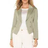 Liverpool Los Angeles Open Front Blazer In Green