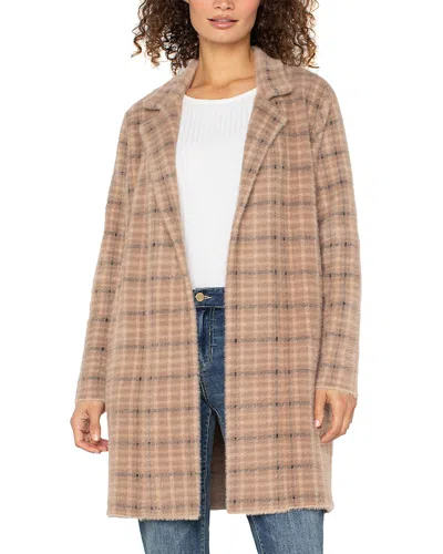 LIVERPOOL LOS ANGELES OPEN FRONT SWEATER COAT