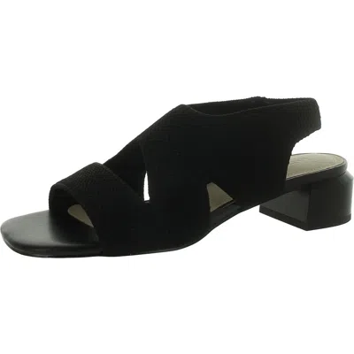 Liverpool Los Angeles Pacific Womens Square Toe Slip On Slingback Sandals In Black