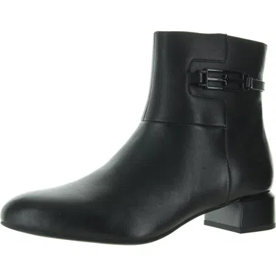 Liverpool Los Angeles Patton Womens Zipper Leather Mid-calf Boots In Black
