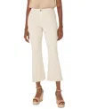 Liverpool Los Angeles Gia Glider Crop Flare Jeans In Cappuccino Stripe In Cappuccino Stripe