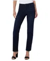 Liverpool Los Angeles Petite Kennedy Straight Leg Jeans In Blue