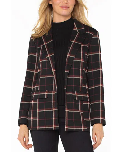 LIVERPOOL LOS ANGELES PLAID BOYFRIEND BLAZER
