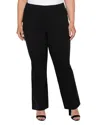 Liverpool Los Angeles Plus Kelsey Flare Pants In Black