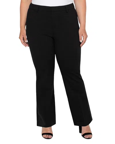Liverpool Los Angeles Plus Kelsey Flare Pants In Black