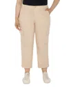 Liverpool Los Angeles Plus Kelsey Wide Leg Trousers In Hazelnut