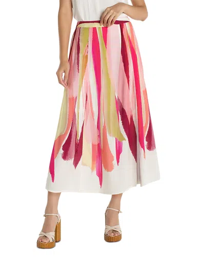 Liverpool Los Angeles Print Pull-on Maxi Skirt In Multi