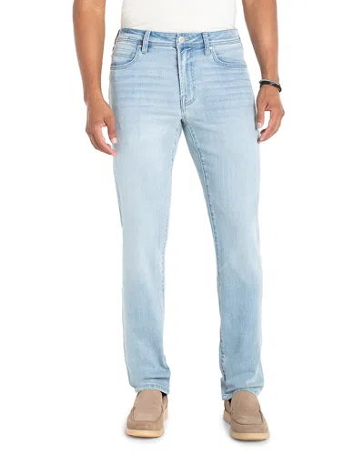 Liverpool Los Angeles Regent Cotton Stretch Twill Relaxed Straight Fit Pants In Capitola In Blue