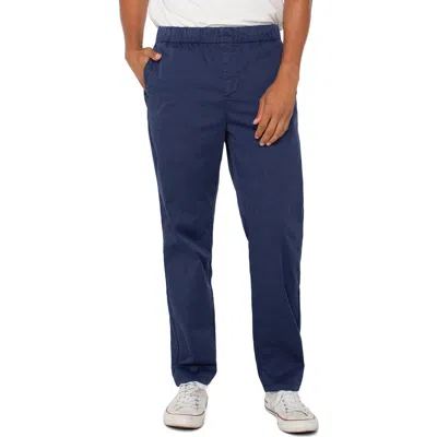 Liverpool Los Angeles Relaxed Pull-on Pants In Midnight