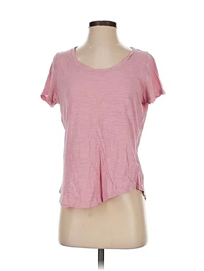 Pre-owned Liverpool Los Angeles Short Sleeve T-shirt In Pink