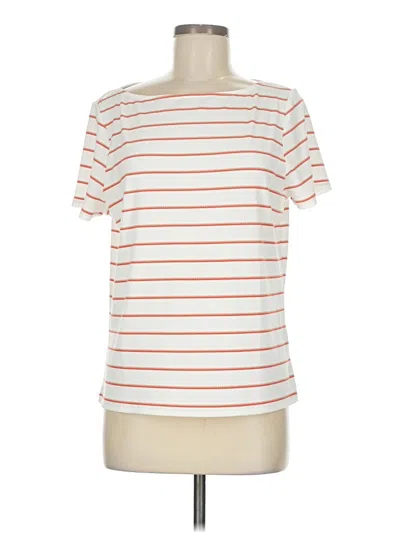 Pre-owned Liverpool Los Angeles Short Sleeve T-shirt In White