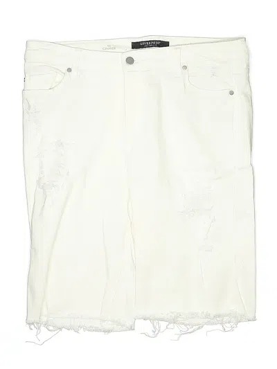 Pre-owned Liverpool Los Angeles Shorts In White